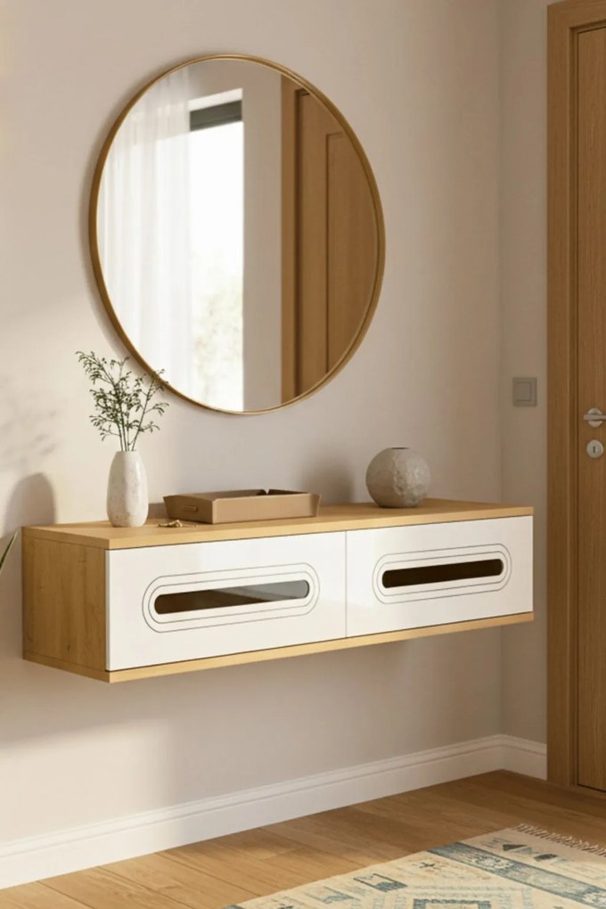 Rany 120 - Sapphire Oak, White, Gold