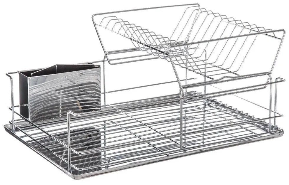 Duplaszintés mosogatógép, csepptálca - rozsdamentes acél