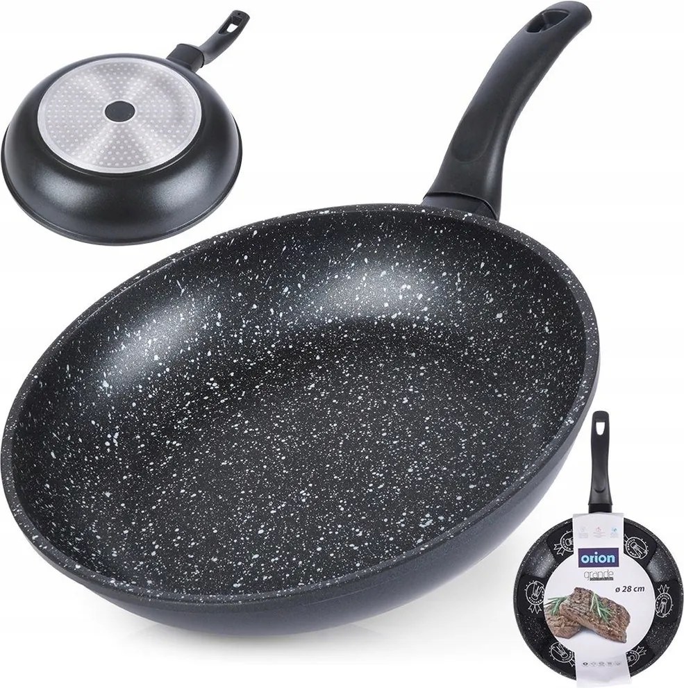 Gránit serpenyő pároláshoz Orion Grande 28 cm indukciós gáz