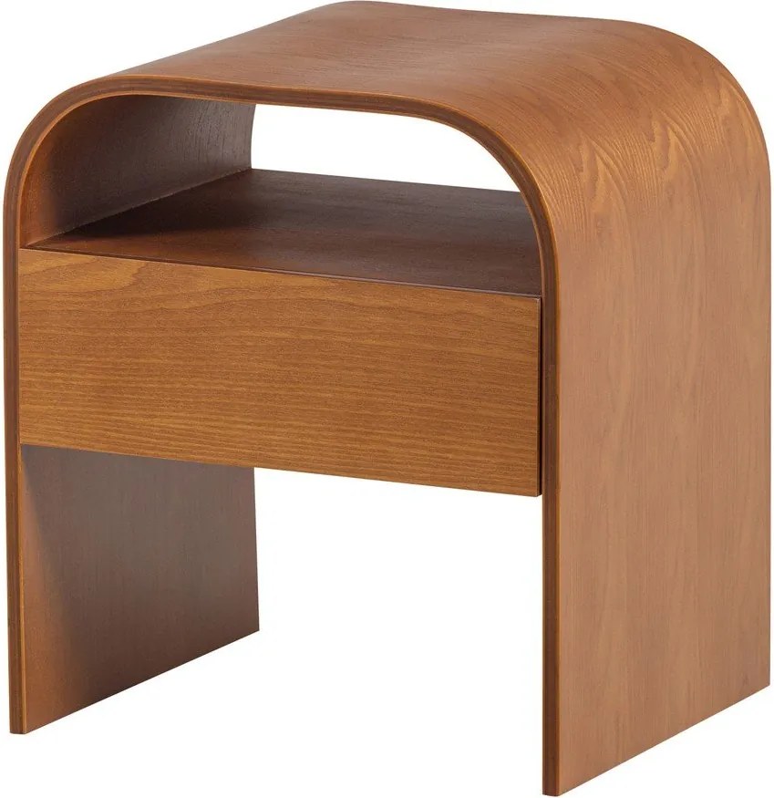 Natúr színű éjjeliszekrény Momo – WOOOD