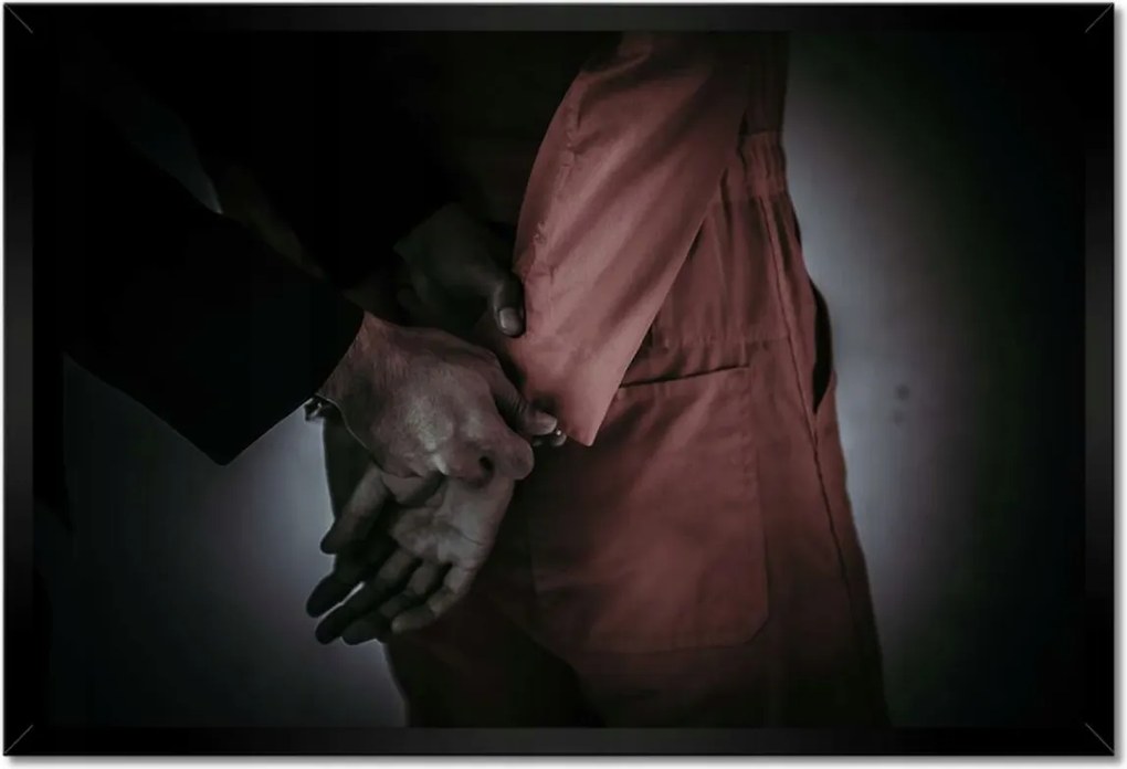 Poszterek keretben 60x40 Bűnözés börtön