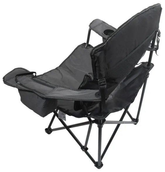 Összecsukható kempingszék szürke