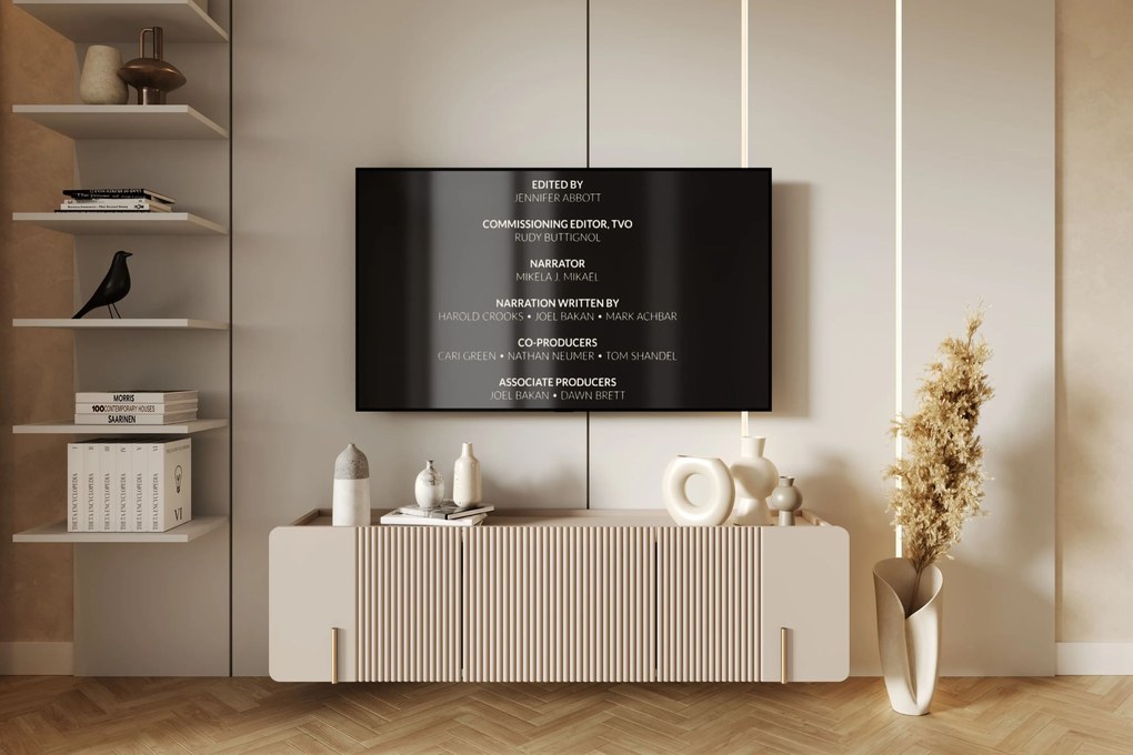 Malmi fali szekrény 150 cm - kasmír / arany