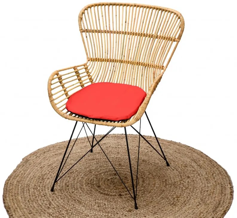 Standard piros székpárna