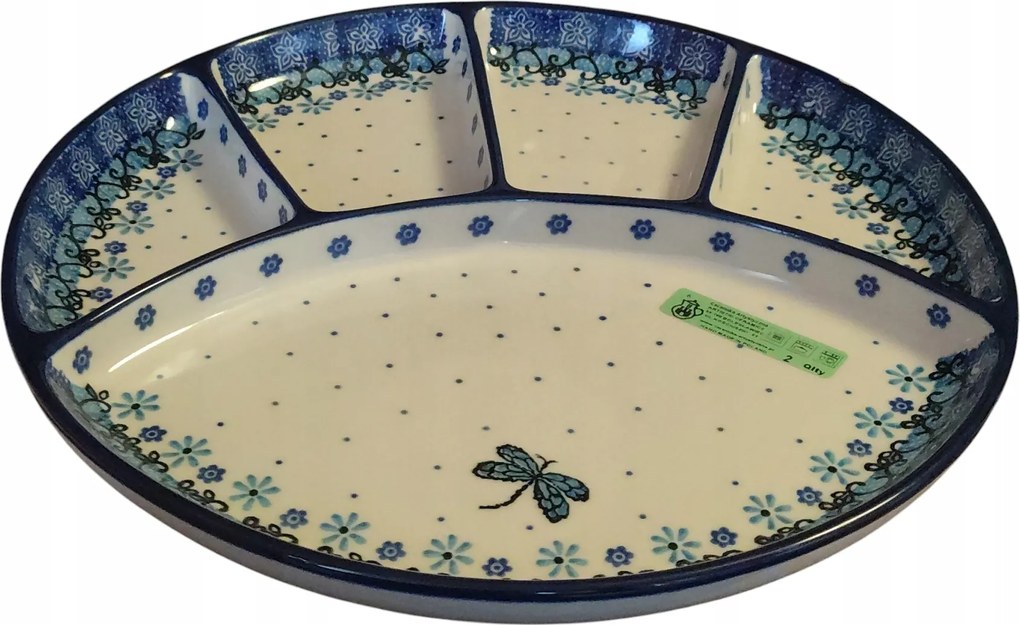 Mártogatós tányér 498 Ceramika Artystyczna Bolesławiec 1944/2