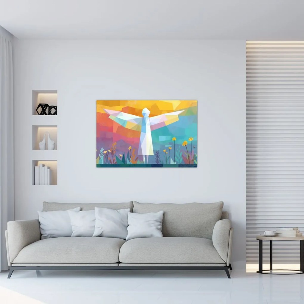 Kép - Virágok őrzője (90x60 cm)