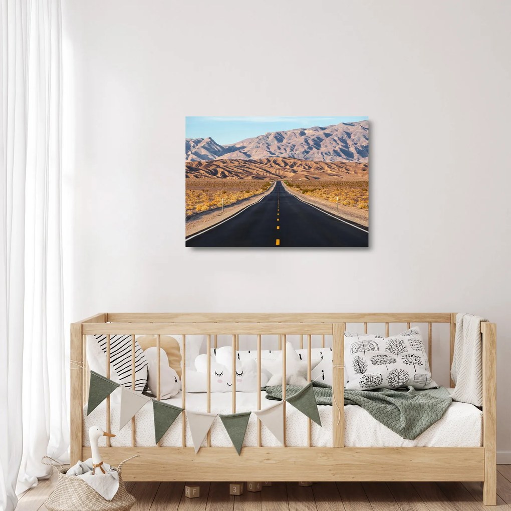 Kép - Death Valley, California, USA (üvegen) (70x50 cm)
