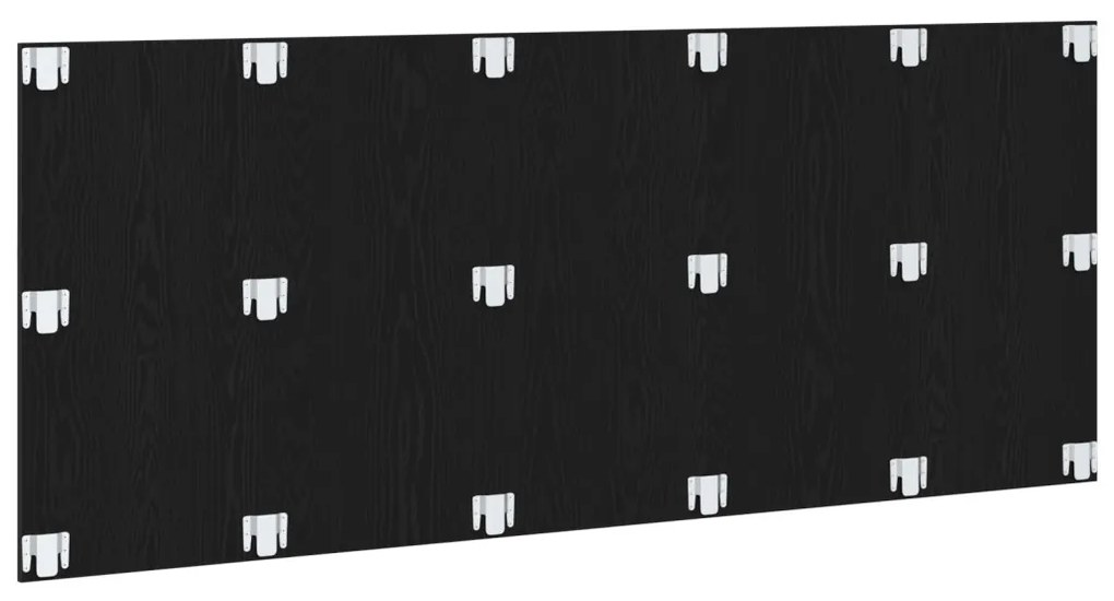 Fejtámla Musta tammi 200 x 1,5 x 80 cm Faanyag