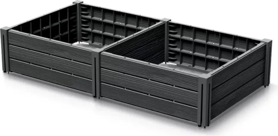 BASE PLANT magaságyás, 61x61x46cm, antracit Prosperplast