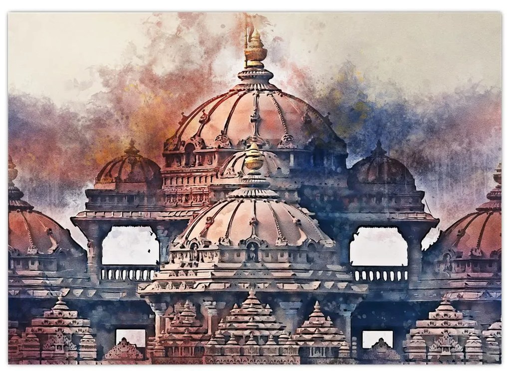 Kép - Akshardham, New Delhi, India (70x50 cm)