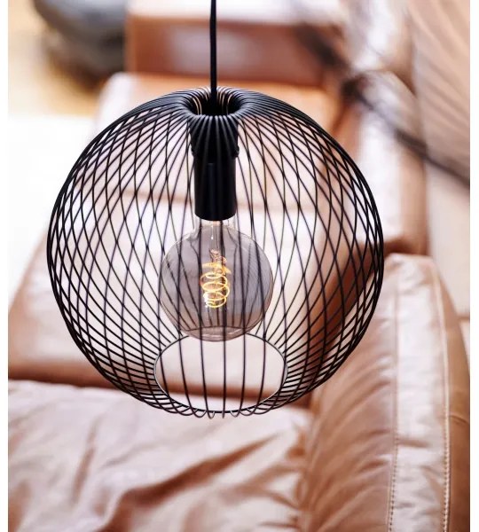 Nordlux - BERONI kábeles függeszték 1xE27/60W/230V fekete