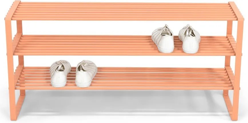 Lazacszínű acél cipőtartó 100x48,5x29 cm Rex – Spinder Design