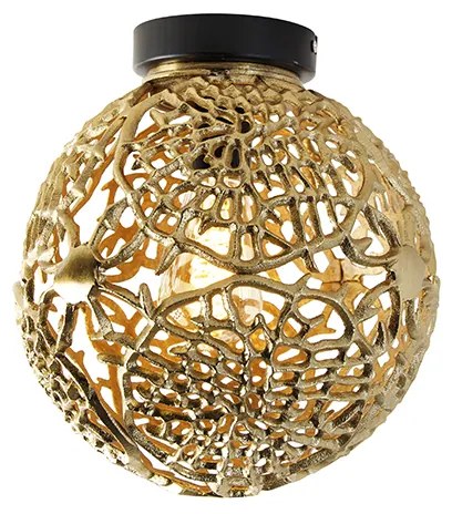 Art Deco mennyezeti lámpa arany - Maro