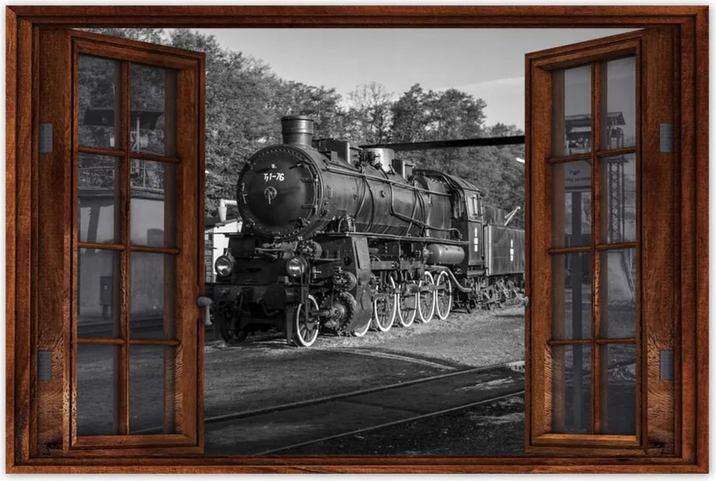 Poszterek 90x60 Gőzmozdony Wolsztynból