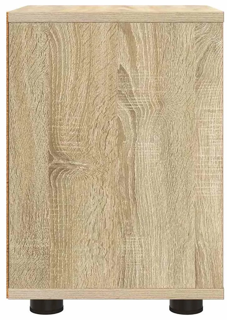 Éjjeli asztal fiókkal Sonoma tölgy 30,5 x 30 x 43 cm Faanyag