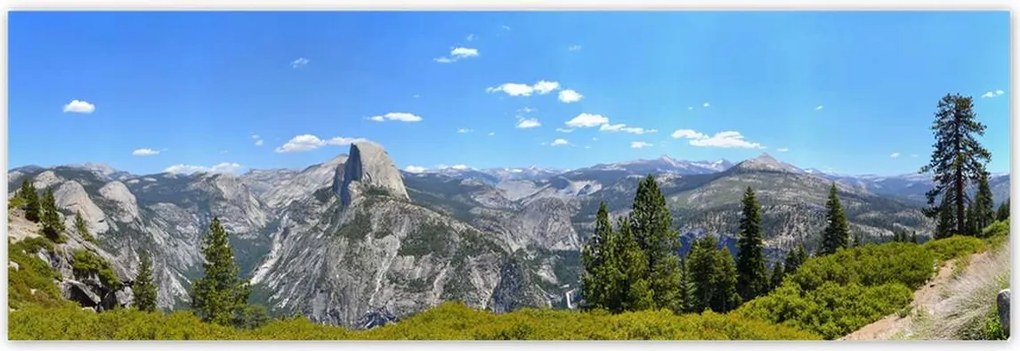 Poszterek 200x66 Hegyi tájkép Panoráma