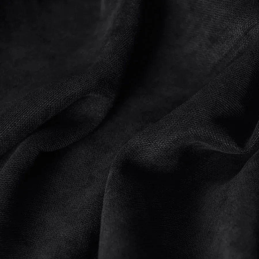 Függönyszövet Asztalterítő Matt Ada 300cm 300cm fekete