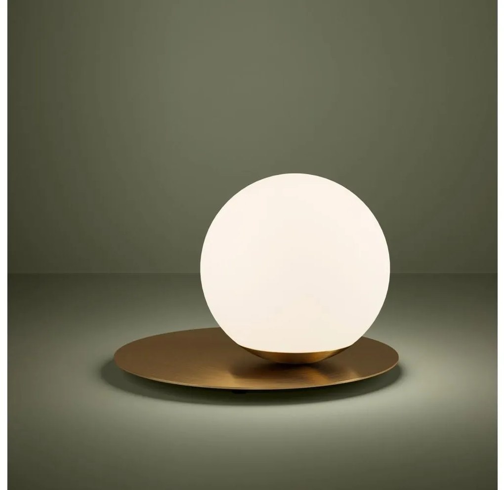 Eglo 39954 - Asztali lámpa ARENALES 1xE27/40W/230V arany