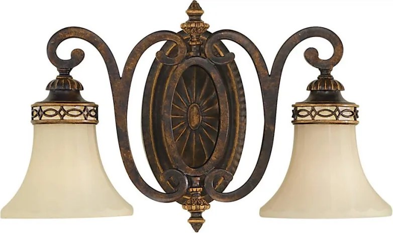 Feiss DRAWING ROOM FE-DRAWING-ROOM2-B Fali lámpa 2x60W/E27