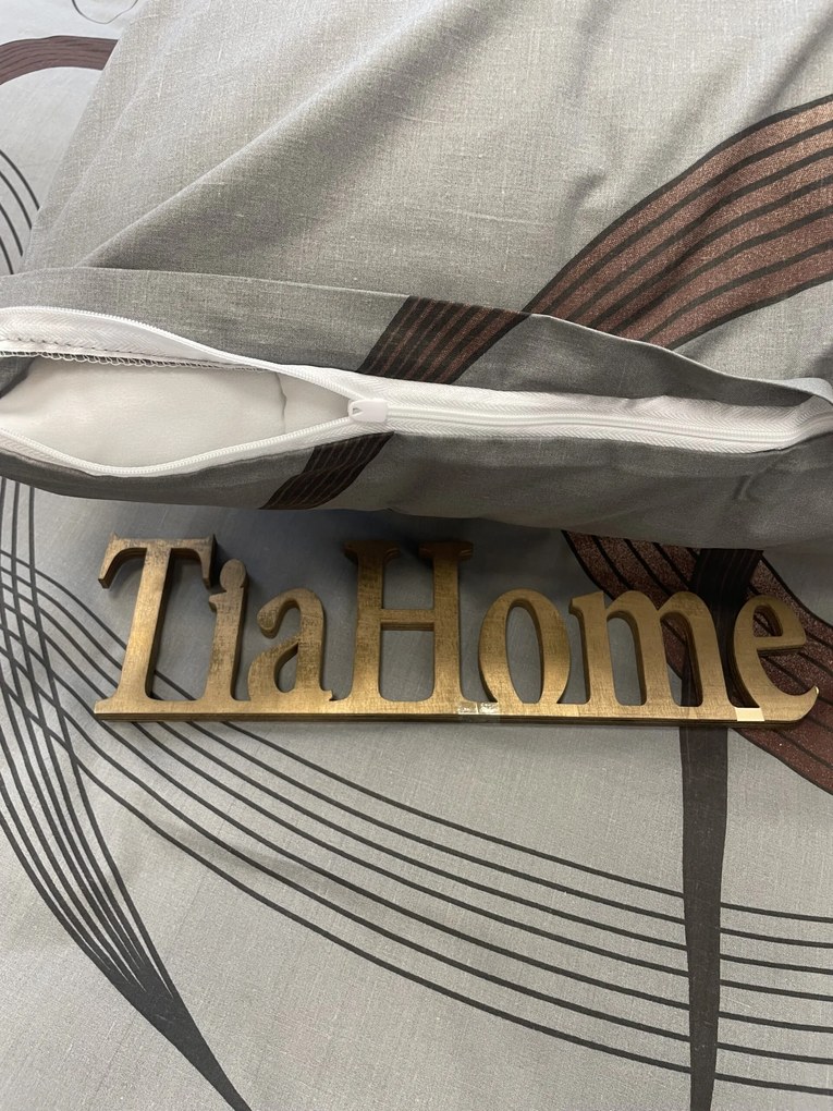 Gold Ribbon pamut ágyneműhuzat 200x140cm+90x70cm TiaHome