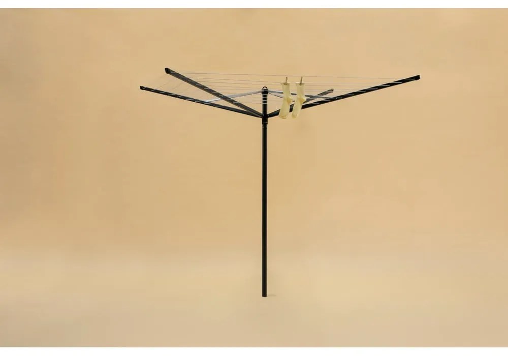 Antracitszürke kerti ruhaszárító 50 m Topspinner – Brabantia