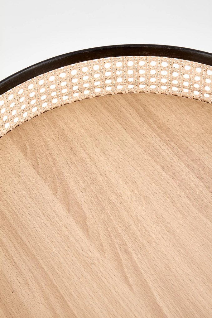 Rattan dohányzóasztal LANIPA 50x55 cm