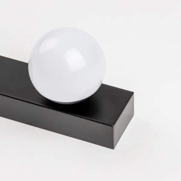 Brilagi - LED fürdőszobai tükörvilágítás HOLLYWOOD 3xLED/3W/230V IP44 fekete