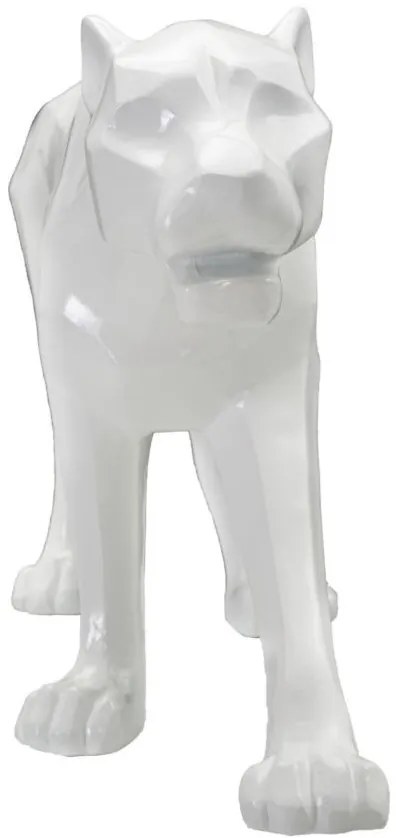 Fehér párduc 70x18x32,5cm