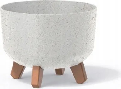 Lábtartó kaspó fehér Gracia Standard DGRL240-S449