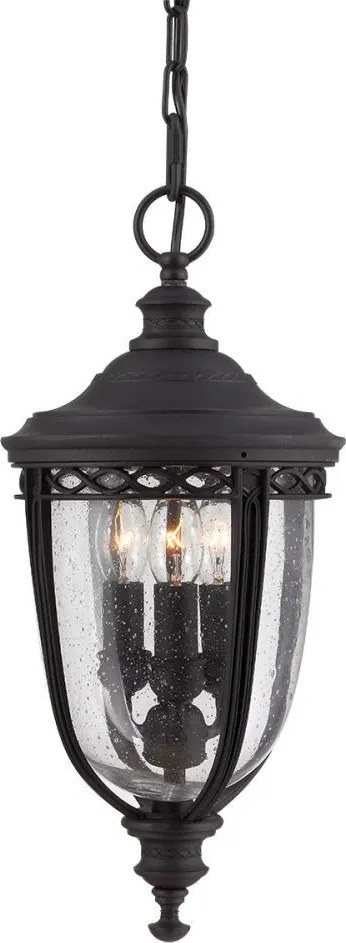 ELSTEAD TEAD-FE-EB8-M-BLK ENGLISH BRIDLE Kültéri Függő Lámpa IP23