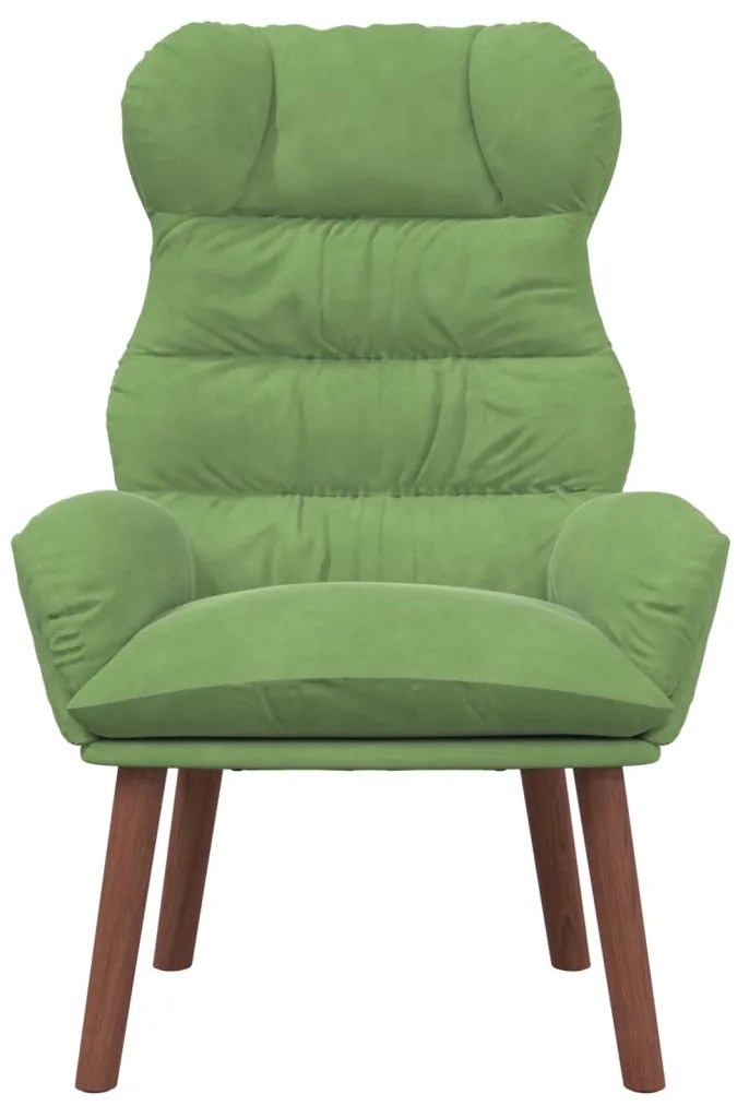 vidaXL karosszék Világos zöld 69 x 74 x 93 cm Bársony