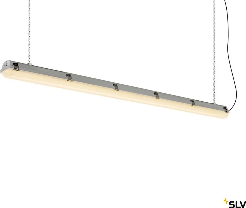 SLV WATERPROOF 1007491 Por és páramentes lámpa 1x45W/LED 3000K|4000K 5670lm|5970lm IP66