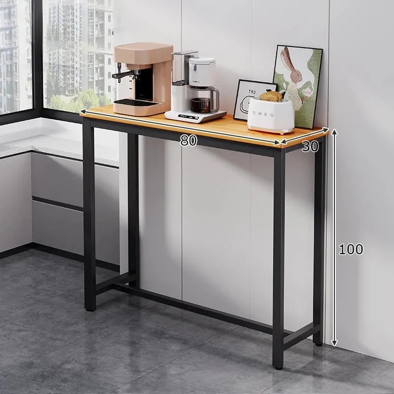 Konyhai bárasztal 100x30x80 fehér KZ01-1