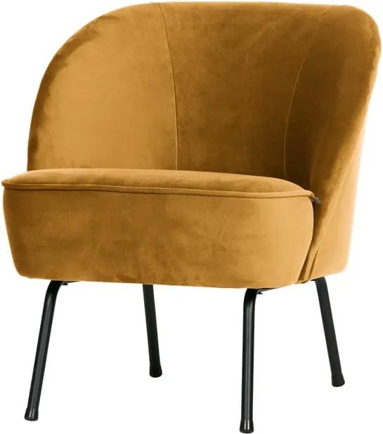 Vogue mustársárga fotel - BePureHome