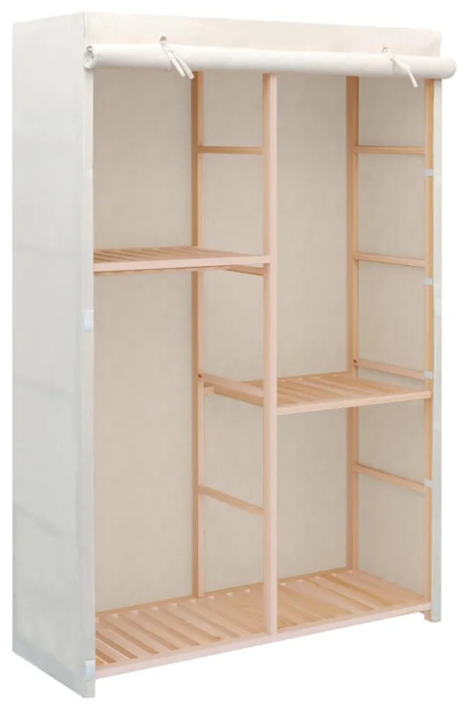 3-szintes ruhásszekrény 110 x 40 x 170 cm