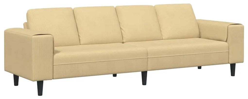 Szövet kanapé párnával Szürke zöld 208 cm Bársony anyag