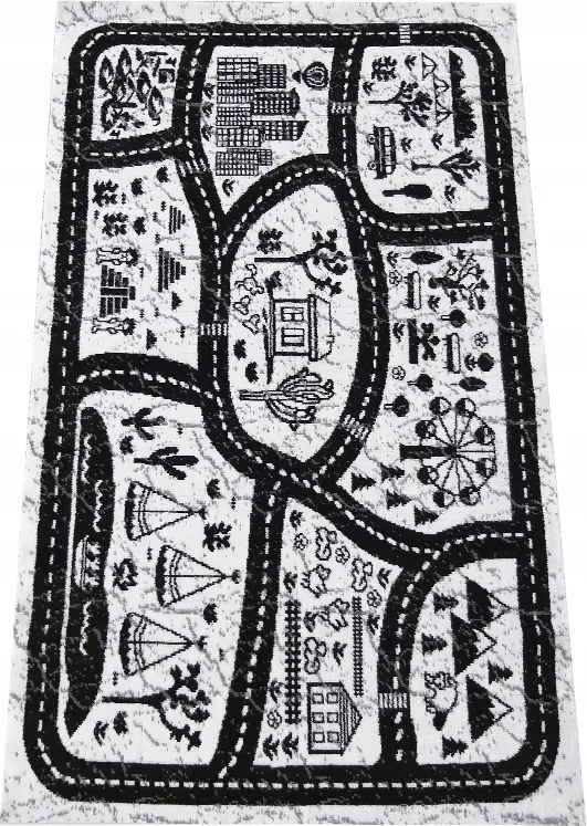 Gyerek darab szőnyeg Street 80x150