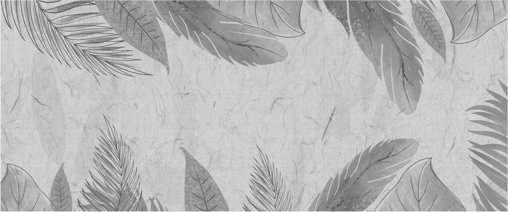 Kép - Levelek (120x50 cm)