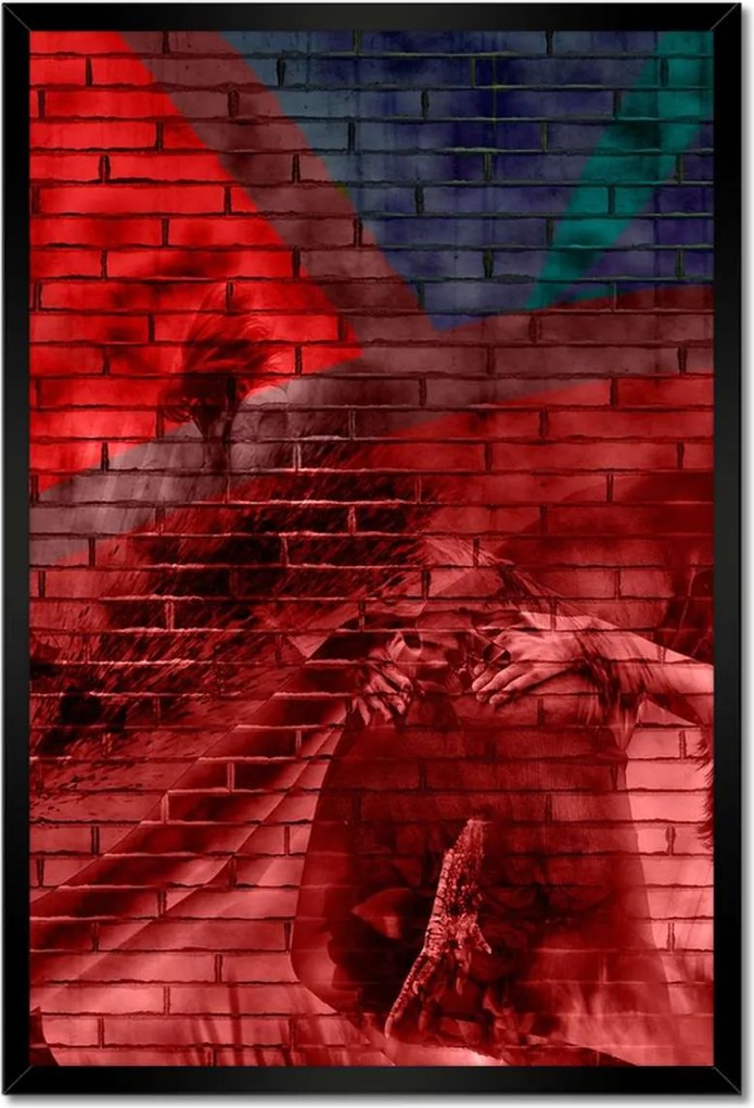 Poszterek keretben 40x60 Graffiti Utcaművészet