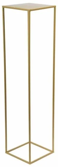 Virágállvány 100x24 cm arany színben