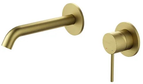 AREZZO design NOVA fali mosdócsaptelep, szálcsiszolt gun metal