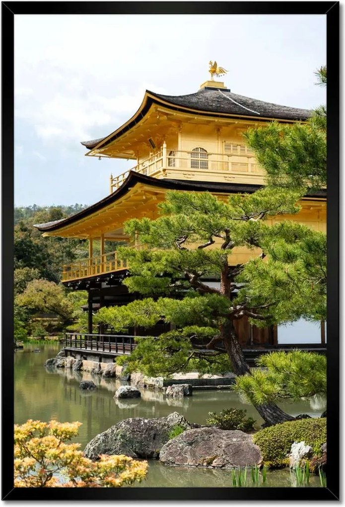 Poszterek keretben 40x60 Japán Orient Buddhizmus