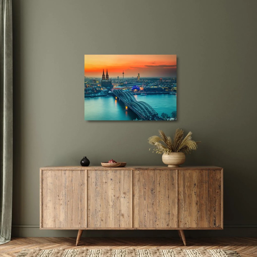Üveg kép - Köln (70x50 cm)