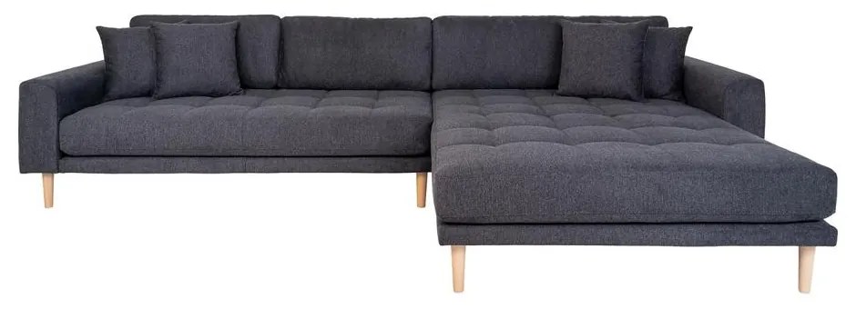 Lido jobb ottomános kanapé, 4db párnával