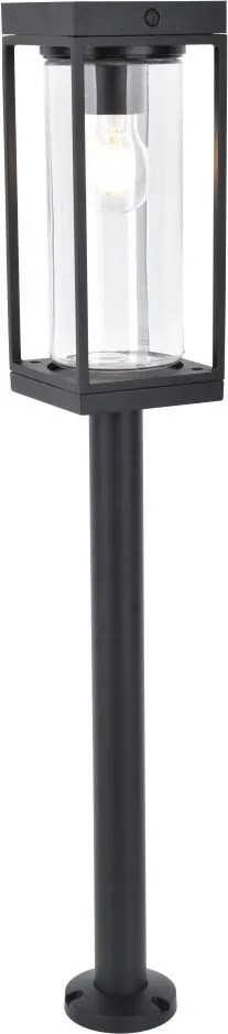 LUTEC 6988802012 FLAIR Modern Kültéri Állólámpa Fekete E27 IP44