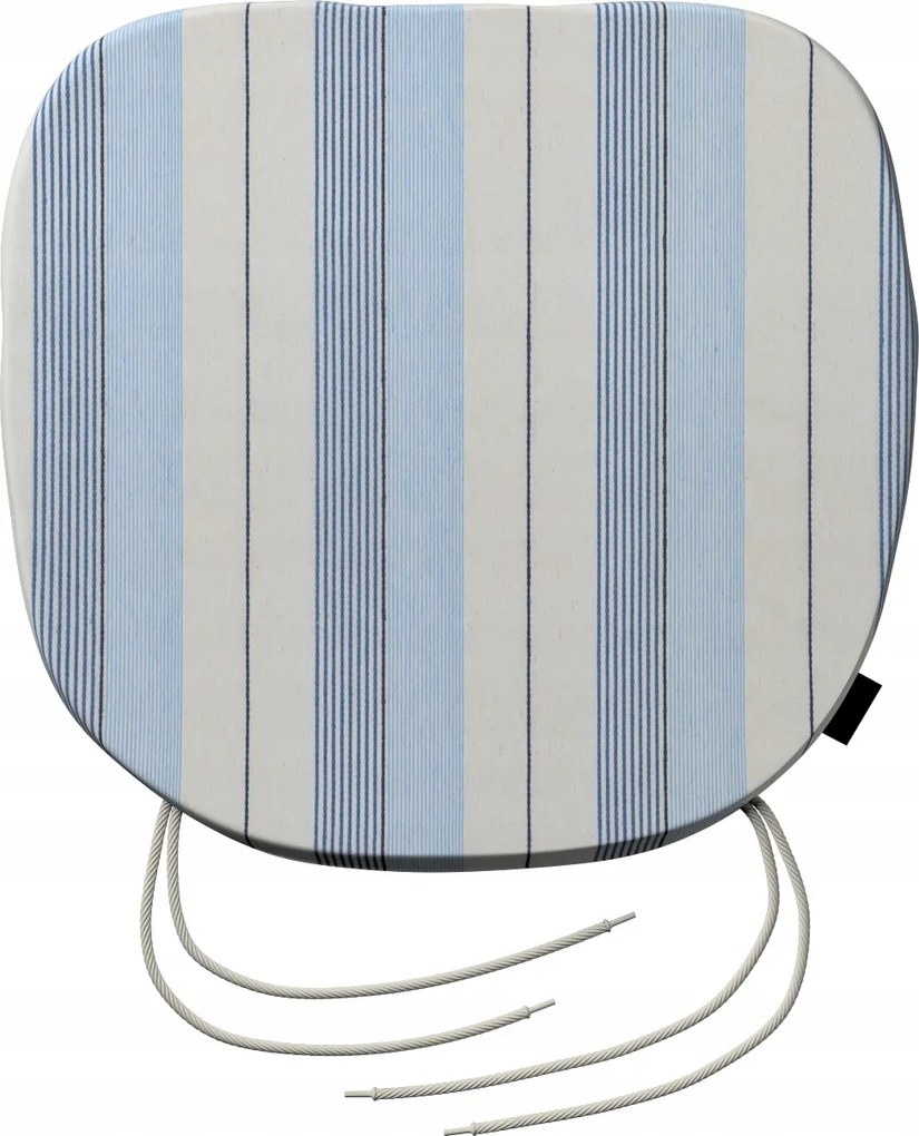 Bartek székpárna 40x37 kék csíkos