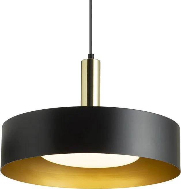 RENDL GIULIA 40 závěsná černá/zlatohnědá mosaz 230V LED E27 30W