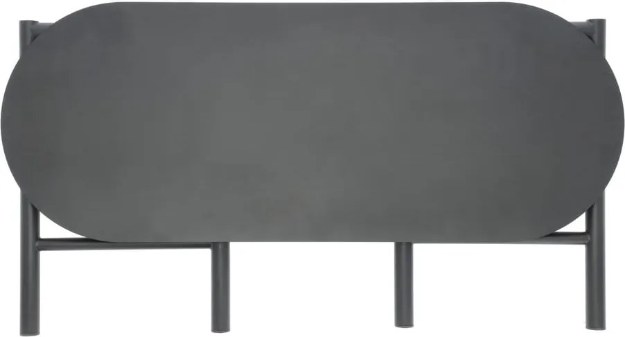 Fekete fém kerti pad Disc – Zone