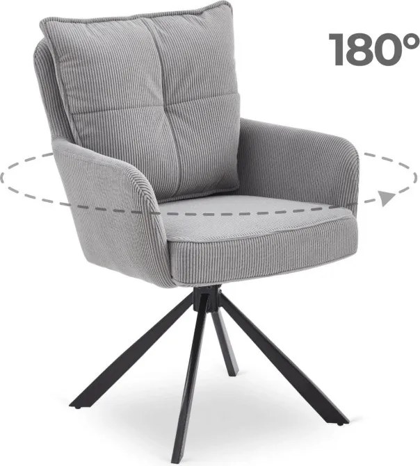 CITY forgószék, szürke