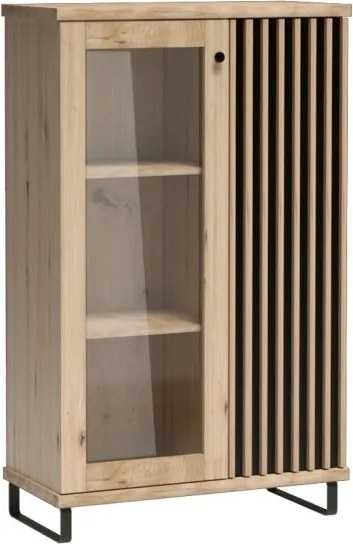 KOMODA-WITRYNA MODERNO C3 DĄB ARTISAN